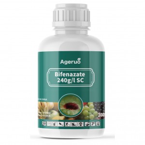 High Effective Control Apple Red Spider Insecticide Bifenazate 24 SC Liquid