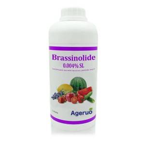 Ageruo Professional Supplier Brassinolide 0.004% SP for Promote Fertilizer