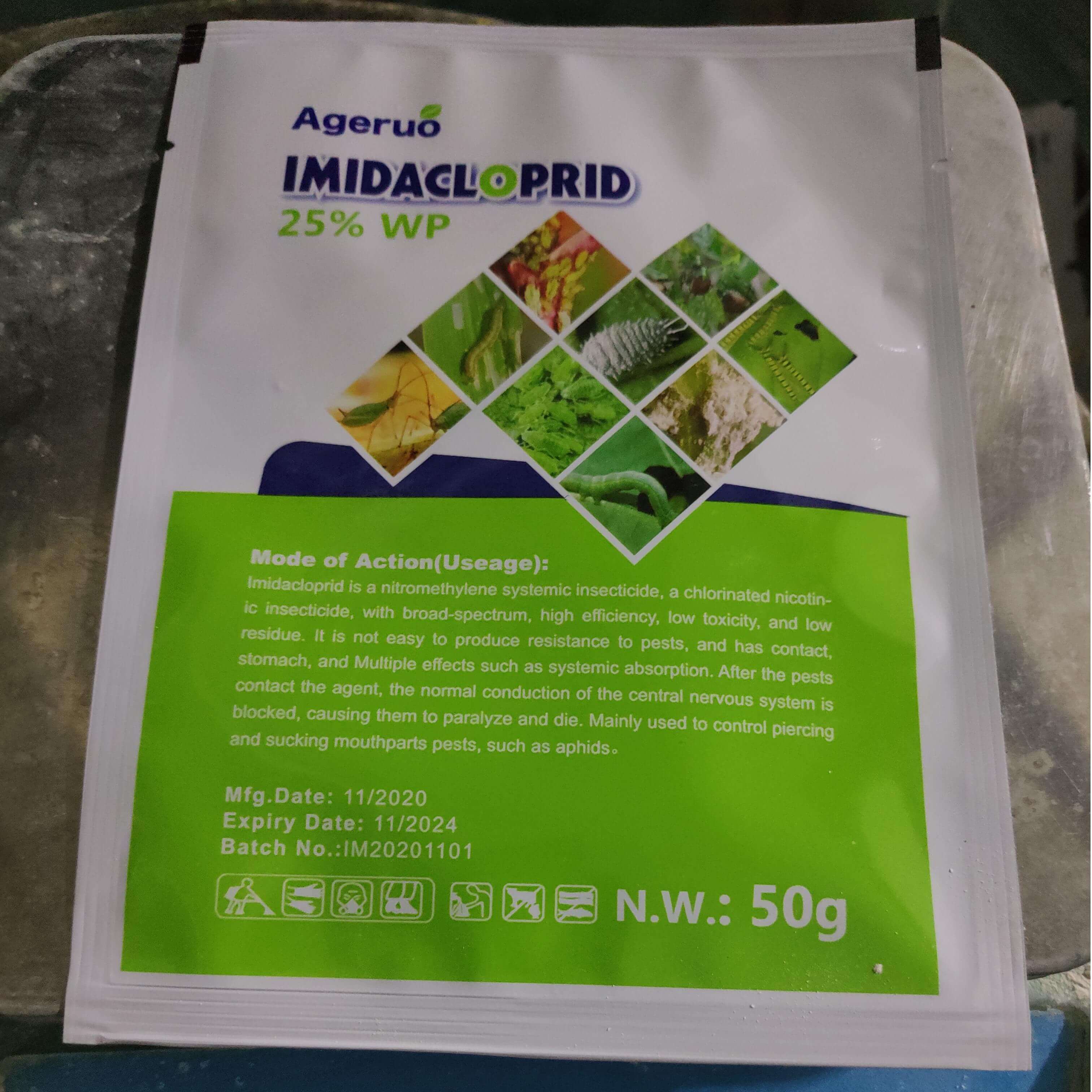 Imidacloprid vs Lambda-Cyhalothrin