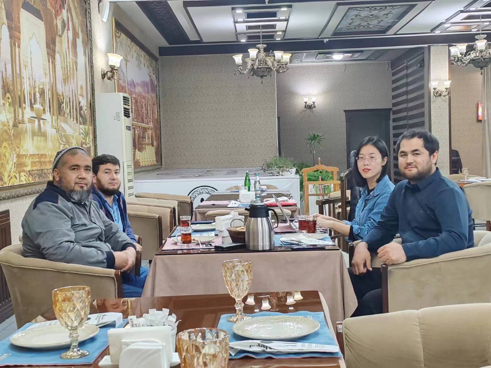 Our company personnel go abroad to discuss cooperation matters with customers