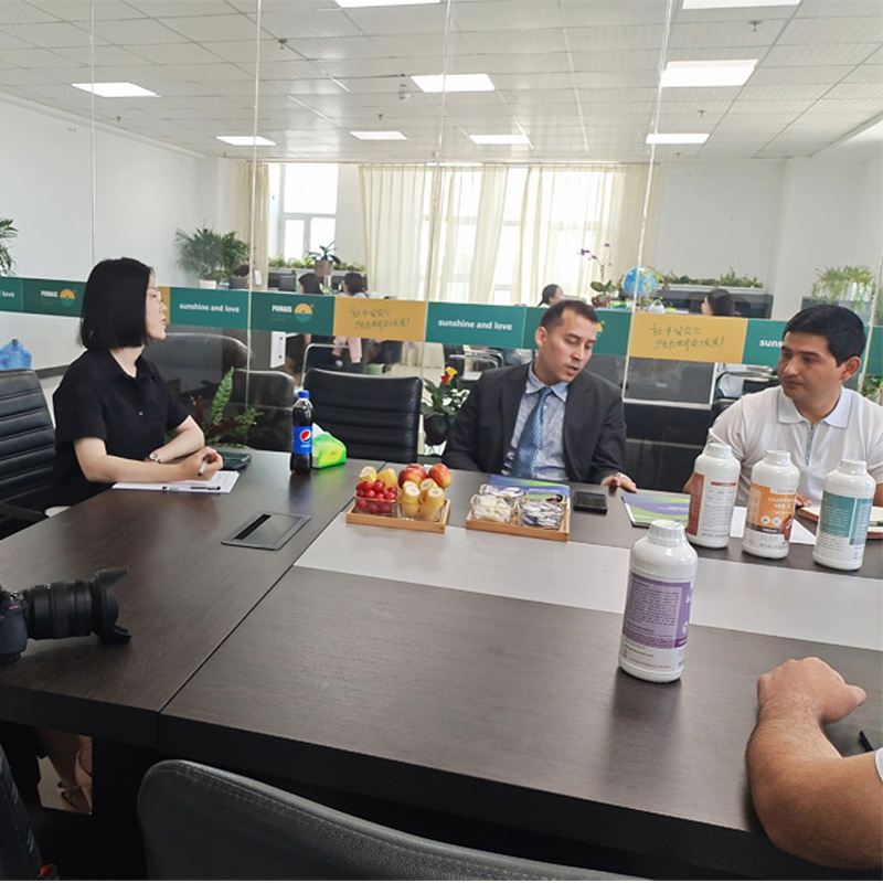 Welcome friends from Uzbekistan！