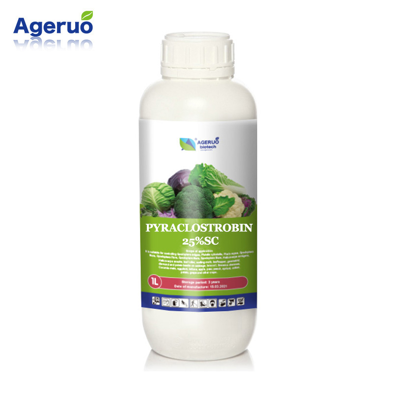 A broad-spectrum fungicide that can prevent and treat more than 100 diseases—pyraclostrobin